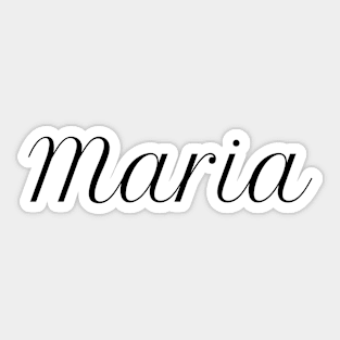 Maria Sticker